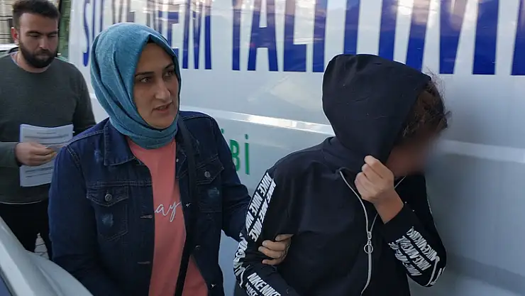 Evden hırsızlık yapan 2 kişi yakalandı