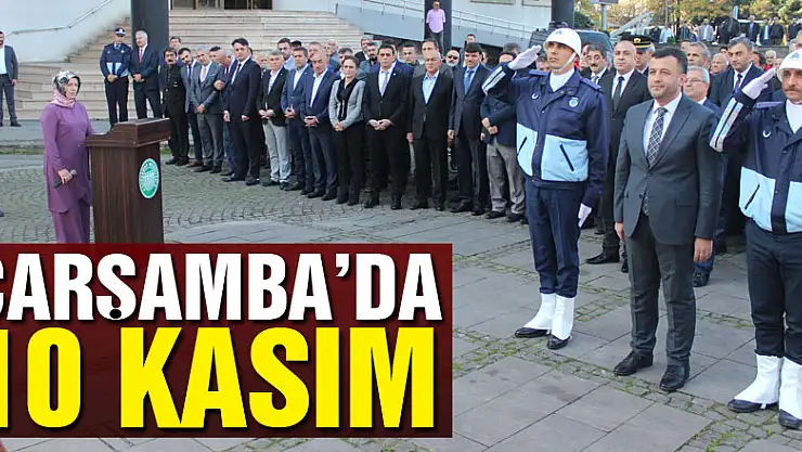 Çarşamba'da 10 Kasım