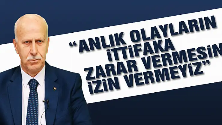 MHP'li Karapıçak: 'Anlık olayların ittifaka zarar vermesine izin vermeyiz'