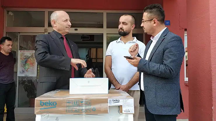 Çocuk yuvasına 'bulaşık makinesi' alarak uzlaştılar