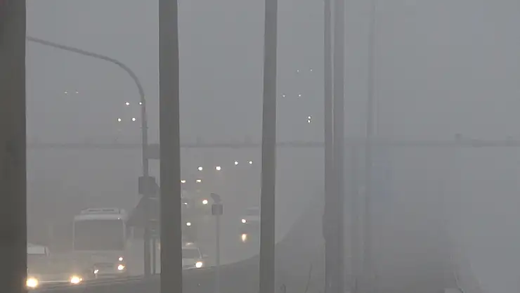  43 ilin geçiş noktasında 'sis' etkili oldu