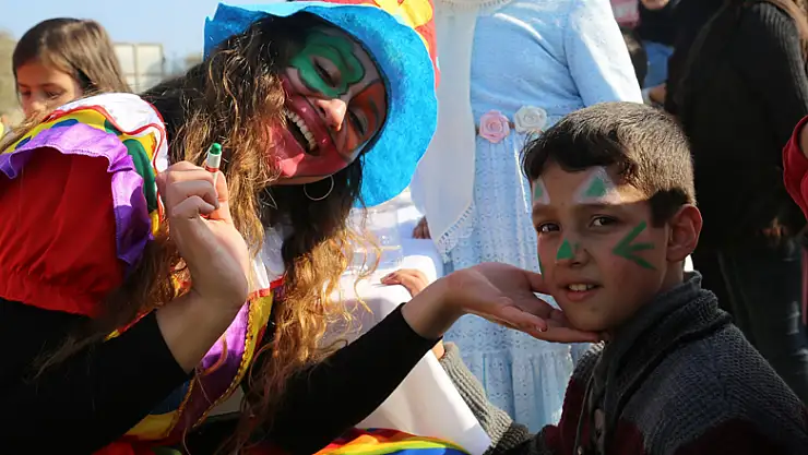 Çocuklar şenlikte buluştu