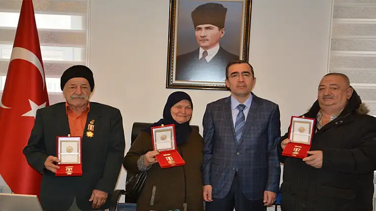 Kıbrıs gazilerine Milli Mücadele madalyası