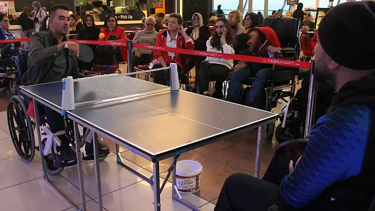 Engelli oyuncular farkındalık oluşturdu