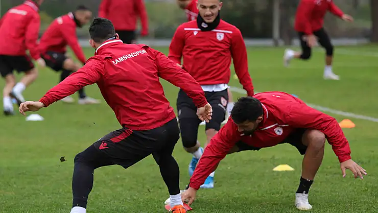 Samsunspor, Çaykur Rizespor maçı hazırlıklarını tamamladı