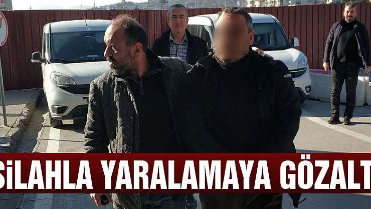 Silahla yaralamaya gözaltı
