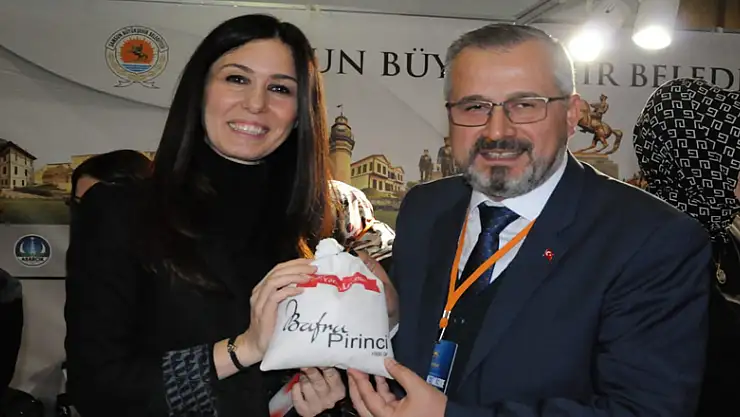  Bafra'nın yöresel ürünlerine yoğun ilgi