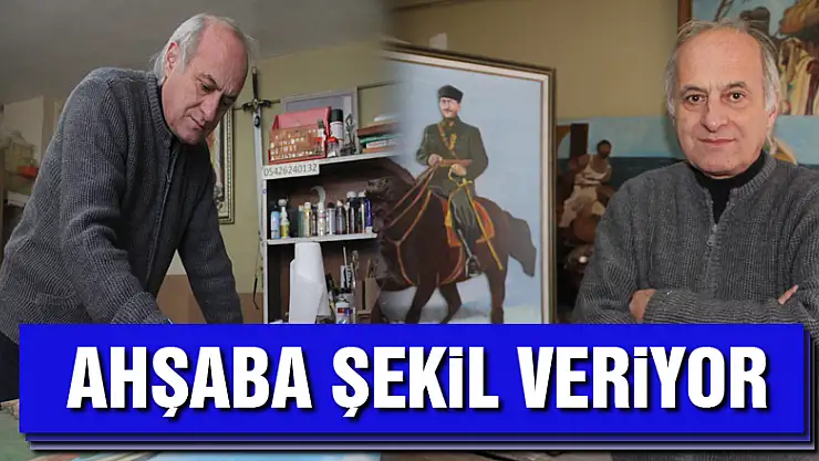 Ahşaba şekil veriyor