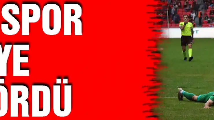 Samsunspor kaleye duvar ördü