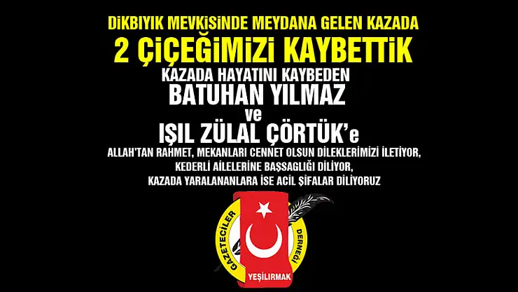 2 çiçeğimizi kaybettik...