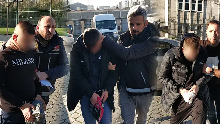 Samsun'da uyuşturucu operasyonu: 3 gözaltı