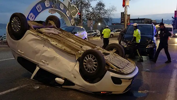 Ordu'da trafik kazası: 1'i çocuk 5 yaralı