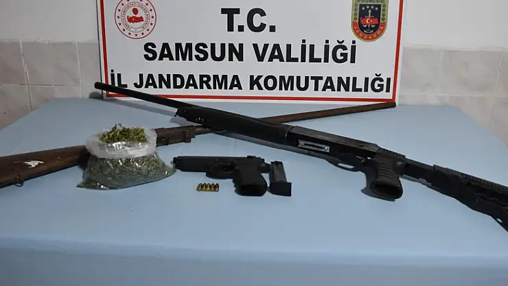 Bafra'da 250 gram uyuşturucu ele geçirildi: 1 gözaltı