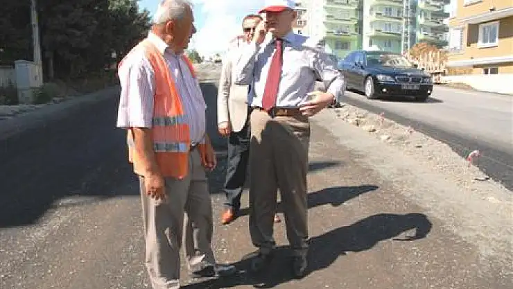 Büyükşehir'den Atakum'da asfalt çalışması
