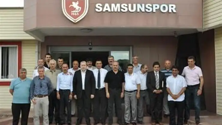 Federasyondan Samsunspor'a ziyaret