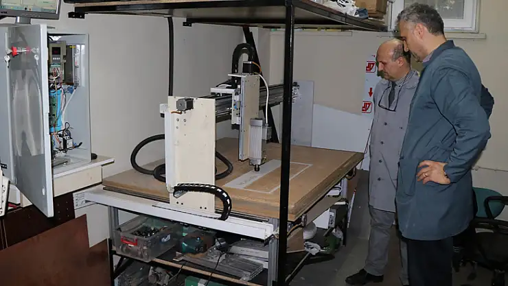 30 bin TL'lik CNC tezgahını 5 bin TL'ye yaptılar