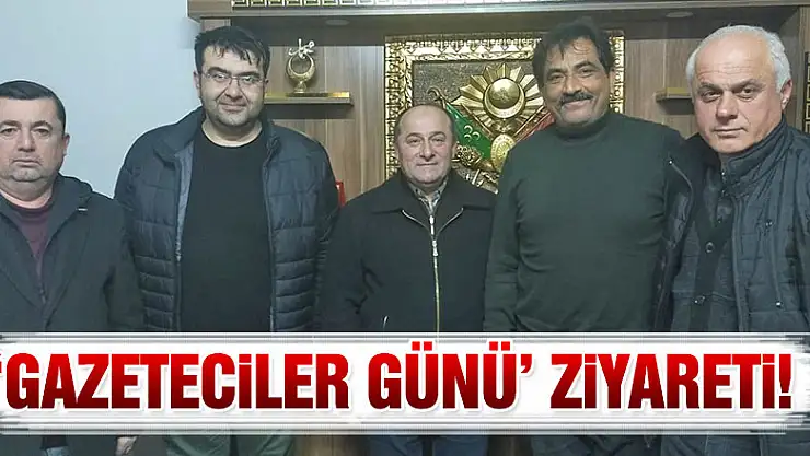 'Gazeteciler Günü' ziyareti!