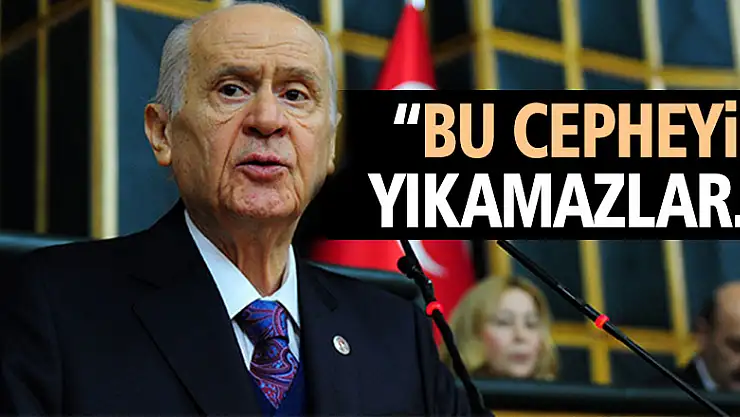 Devlet Bahçeli: Düşmemizi daha çok bekleyecekler