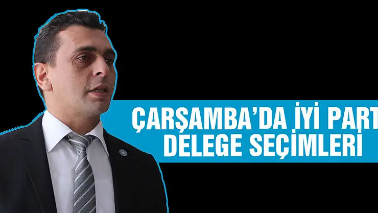 Çarşamba'da İYİ Parti Delege Seçimleri
