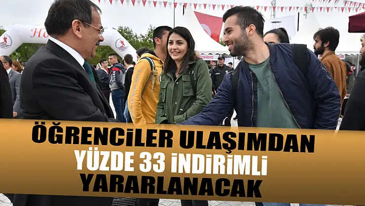 Samsun'da öğrenciler ulaşımdan yüzde 33 indirimli yararlanacak