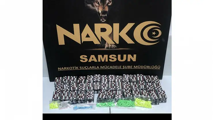 Uyuşturucu hap ve tabancayla yakalandı