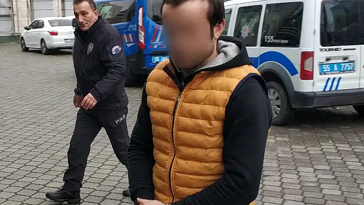 Oto servisinden hırsızlık yapan şahıs yakalandı