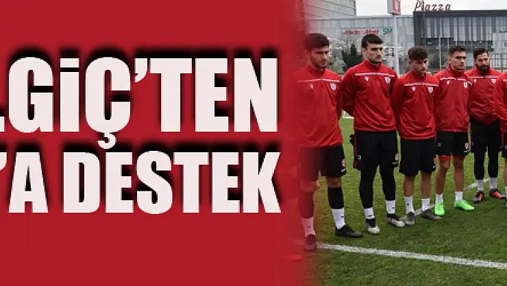 Rektör Bilgiç'ten Samsunspor'a destek