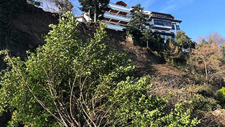 Samsun-Ordu kara yolunda heyelan