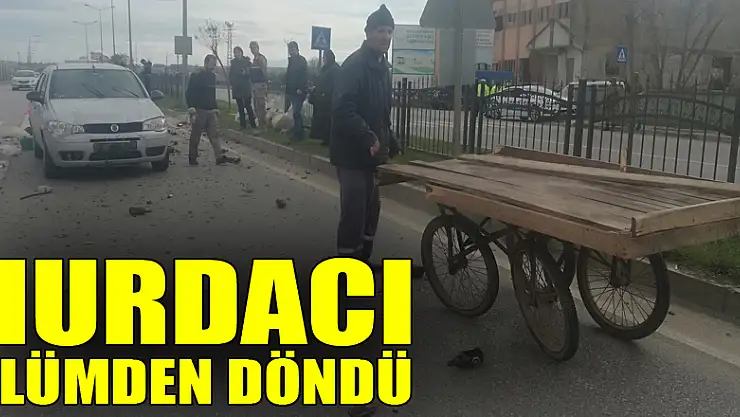 Hurdacı ölümden döndü