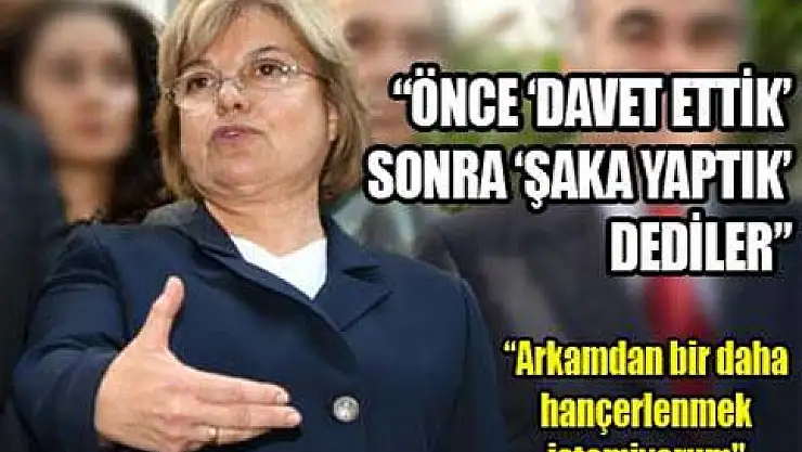 <font style'color: red'><blink>CANLI</blink></font> Çiller: Bu sanal bir davet