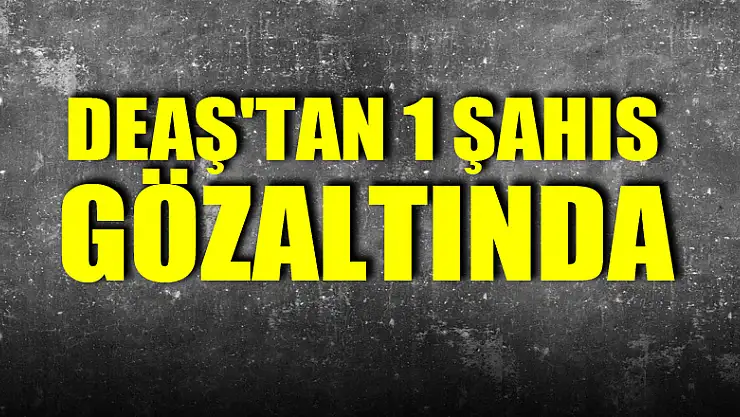 Samsun'dan DEAŞ'tan 1 şahıs gözaltında