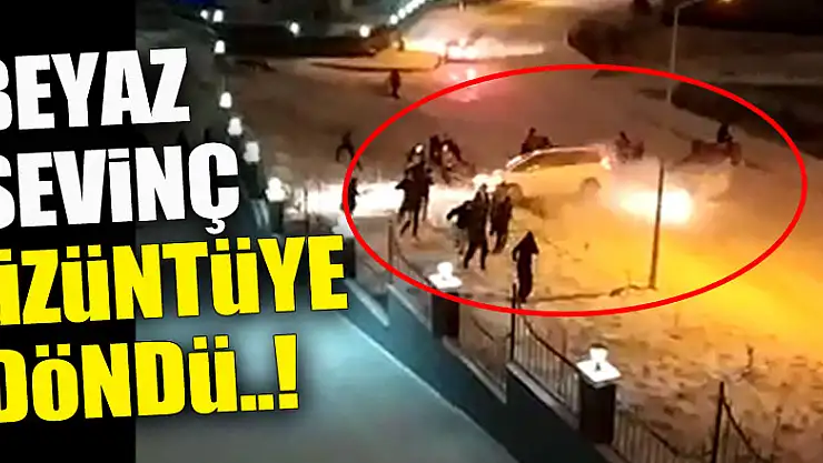 BEYAZ SEVİNÇ KORKUTTU!