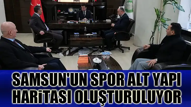 Samsun'un spor alt yapı haritası oluşturuluyor