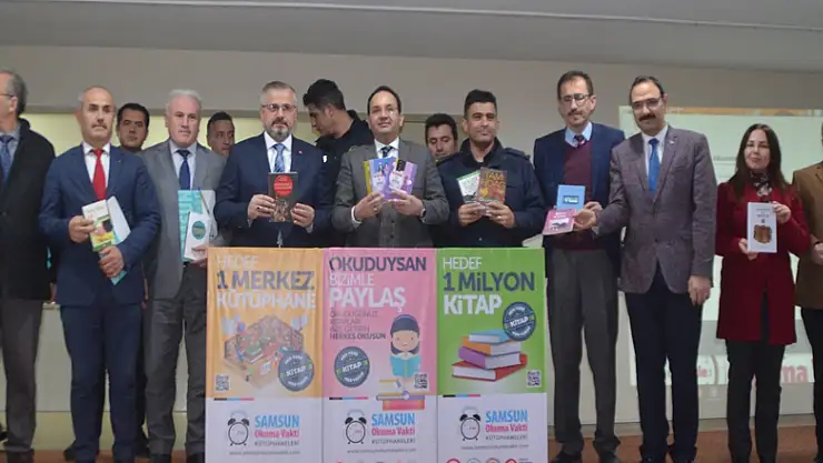 Bafra'da 'Her Yere Kitap, Her Yerde Kitap' etkinliği