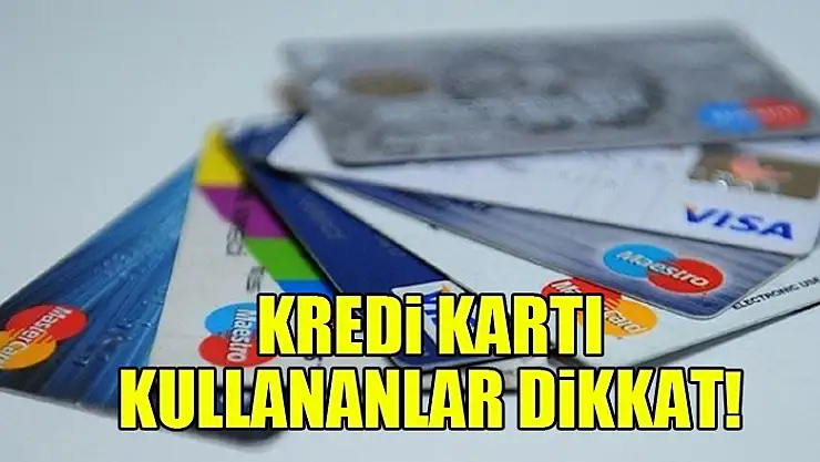 Kredi kartında 'aidat iadesi' dolandırıcılığına dikkat