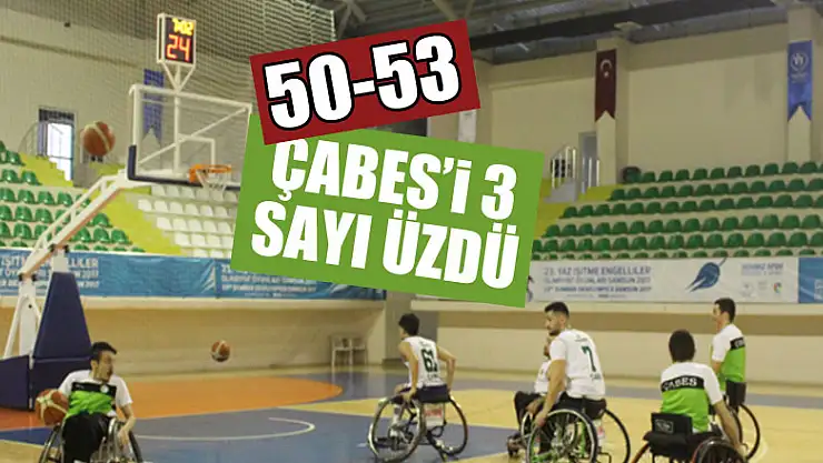 ÇABES'İ 3 SAYI ÜZDÜ: 50-53