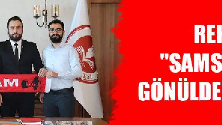 Rektör Aydın: 'Samsunsporumuzu gönülden destekliyoruz'