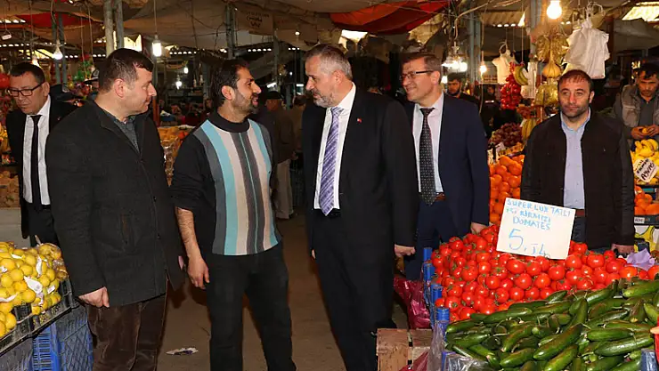 Bafra'da modern pazar yeri çalışmaları sürüyor