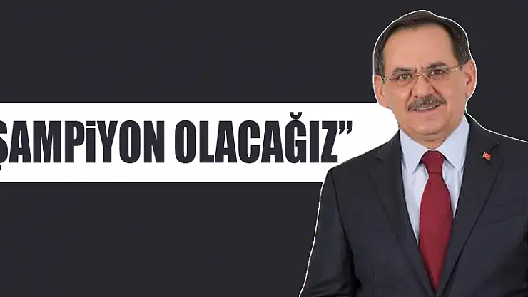 Demir: 'Şampiyon olacağız'