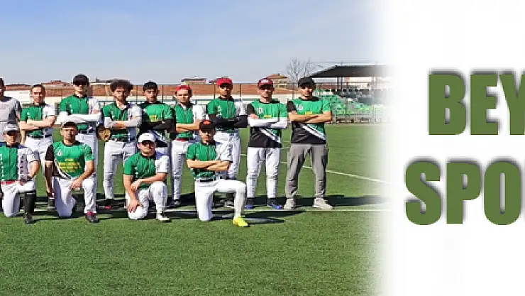 BEYZBOL'DA OKUL SPORLARI BAŞLADI