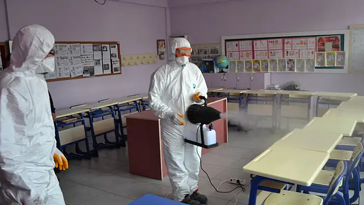 Okullarda korona virüsü önlemi