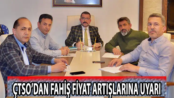 Çarşamba Ticaret ve Sanayi Odası Fahiş Fiyat Artışları Konusunda Uyardı