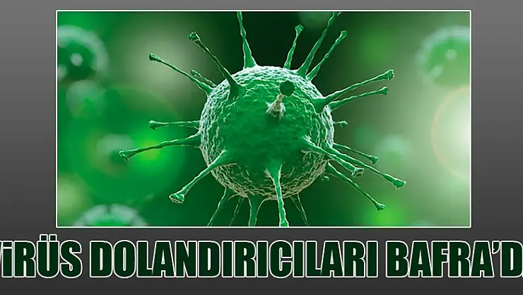 Virüs dolandırıcıları Bafra'da