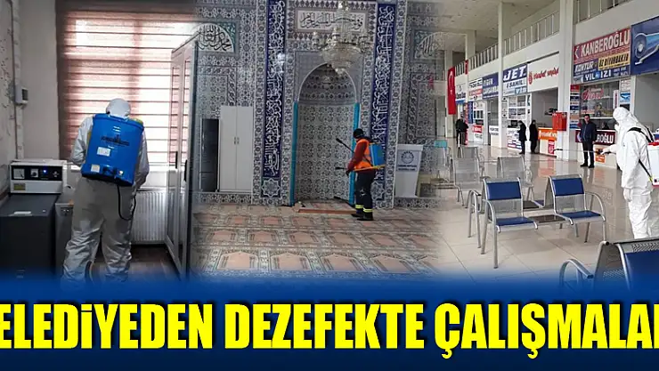 Belediyeden Dezefekte çalışmaları