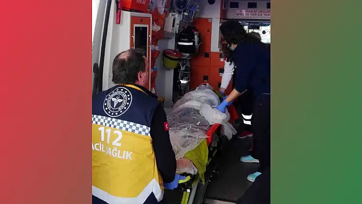 Yangından kurtarıldı ama…