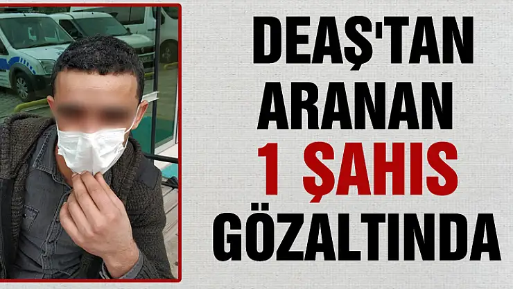 Samsun'da DEAŞ'tan aranan 1 şahıs gözaltında