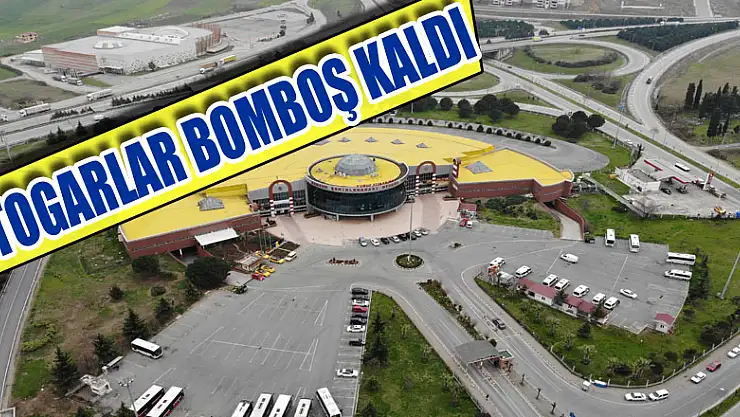 Samsun'da otogar bomboş