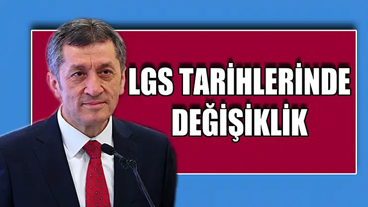 Milli Eğitim Bakanı Ziya Selçuk: '7 Haziran 2020'de LGS'nin başvurularını otomatik olarak yapacağız'