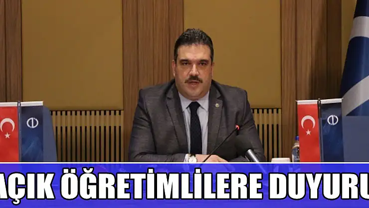 Açık öğretim sınavları internet üzerinden kişiye özel yapılacak