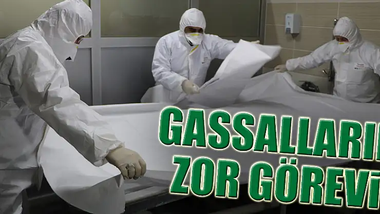 Salgın döneminde gassalların zor görevi